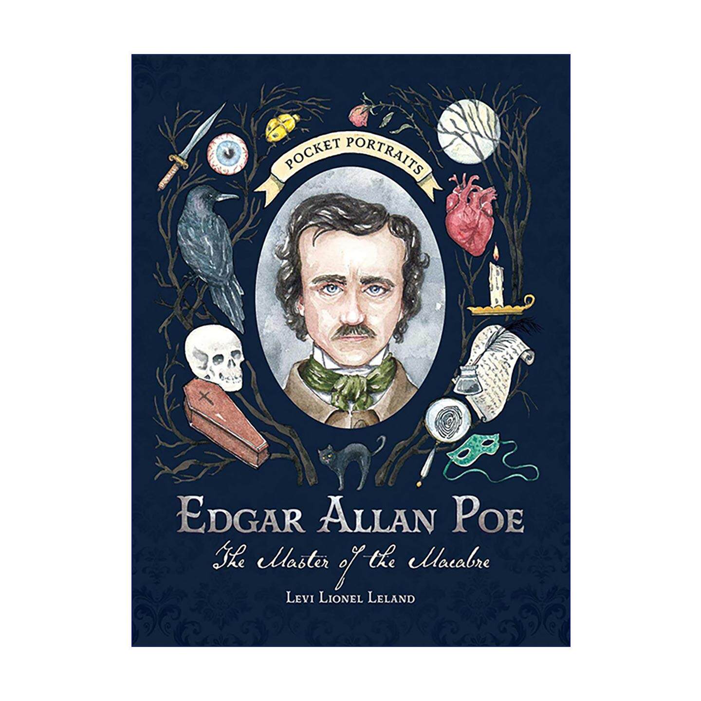 英文原版 Edgar Allan Poe 爱伦坡 暗黑大师 名人小传系列 精装口袋书 英文版 进口英语原版书籍