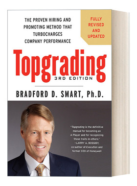 英文原版 Topgrading  3rd Edition 顶级评级法速查手册，第三版 如何招聘、培训及留住A类员工 人才管理 英文版 进口英语原版书籍