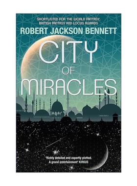 英文原版 City of Miracles 奇迹之城 阶梯之城三部曲3 The Divine Cities 入围雨果奖 英文版 进口英语原版书籍