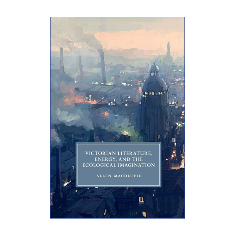 英文原版 Victorian Literature Energy and the Ecological Imagination 维多利亚文学 能量与生态想象 剑桥维多利亚文学与文化