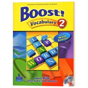 Boost! Vocabulary Level 2 Student Book with CD 英文原版大学教辅 进口英语书籍