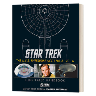 1701 Trek 星际迷航联邦星舰企业号图鉴 英文艺术画册 Star Robinson Enterprise The Handbook Illustrated NCC 精装 Ben