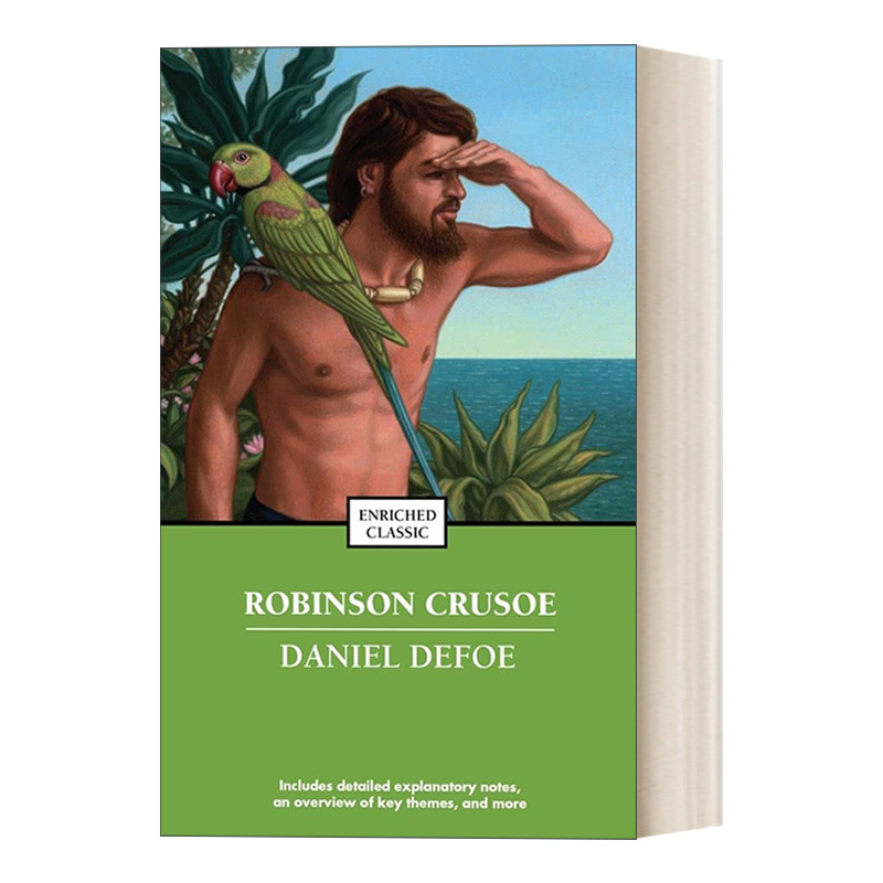 Robinson Crusoe  鲁滨逊飘流记 Enriched Classics系列
