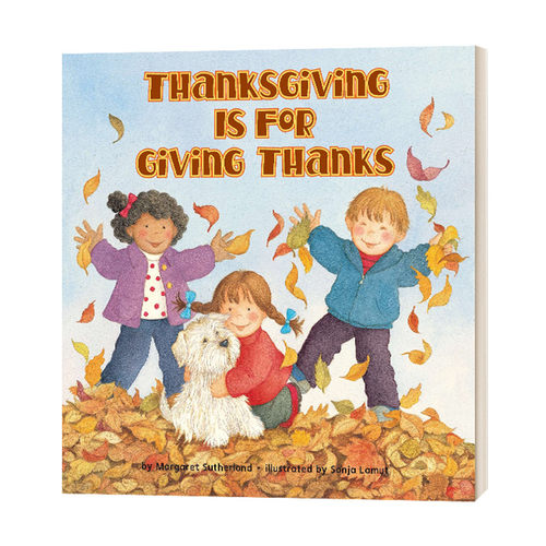 感恩节就是要表达感谢 Thanksgiving Is For Giving Thanks  英文原版儿童绘本 进口英语书籍