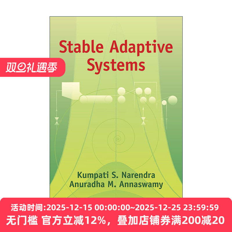 英文原版 Stable Adaptive Systems 稳定自适应系统 Kumpati Narendra 英文版 进口英语原版书籍
