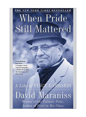 英文原版 When Pride Still Mattered 自豪仍然很重要 隆巴迪的一生 英文版 进口英语原版书籍