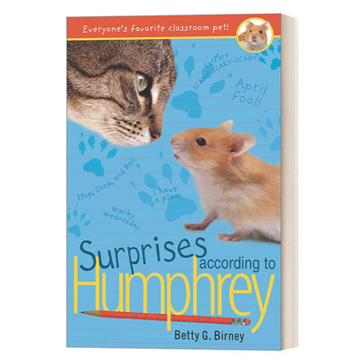 英文原版 Surprises According to Humphrey 汉弗瑞的惊喜 儿童校园动物小说 Betty G. Birney 英文版 进口英语原版书籍