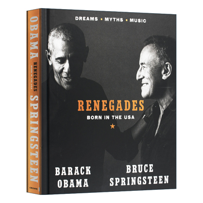 Renegades Born in the USA 叛变者 生于美国 Barack Obama奥巴马 精装 英文原版历史读物 进口英语书籍