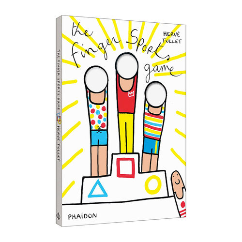 The Finger Sports Game 法国艺术家埃尔维·杜莱儿童艺术启蒙绘本Herve Tullet 精装