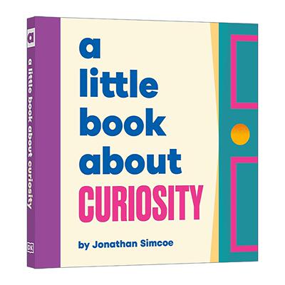 英文原版 A Little Book About Curiosity 小丛书大思想 好奇心 DK启蒙认知绘本 纸板书 英文版 进口英语原版书籍