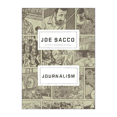 英文原版 Journalism 新闻纪实 Joe Sacco漫画 英文版 进口英语原版书籍