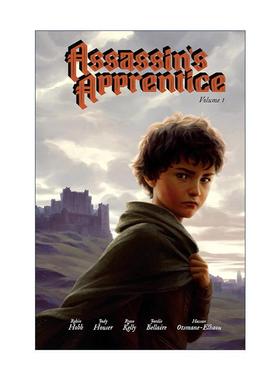英文原版 Assassin's Apprentice Volume 1 The Graphic Novel 刺客学徒漫画1 罗宾霍布刺客正传系列1 英文版 进口英语原版书籍