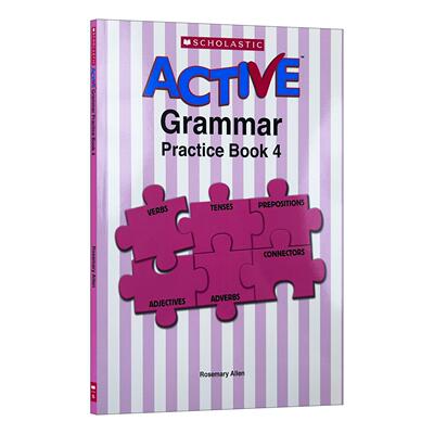 英文原版 Active Grammar Practice Book 4 学乐活跃英语语法练习册4 英文版 进口英语原版书籍