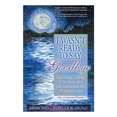 英文原版 I Wasn't Ready to Say Goodbye 我还没准备好说再见 爱人突然去世后的生存 应对和康复 更新版 Brook Noel 英文版