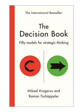 决策书 50种战略思维模式 精装 The Decision Book 英文原版企业管理读物 进口英语书籍