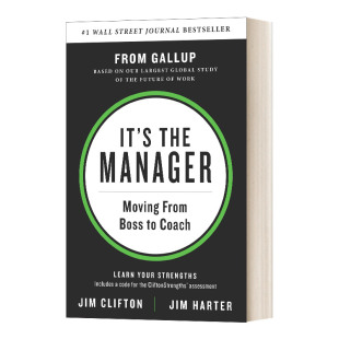 Manager 进口英语书籍 企业管理读物 Jim the Clifton 新领导力 Gallup 英文原版 成败在经理 盖洛普 精装