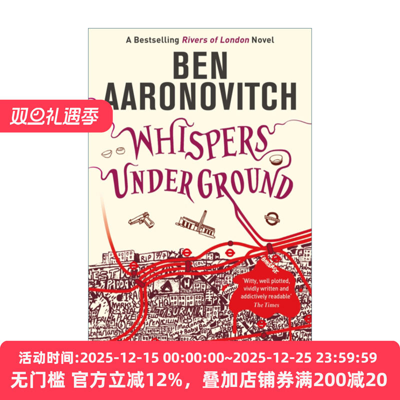 Whispers Under Ground 地底城魔法暗涌 Rivers of London 伦敦河3