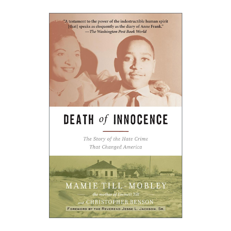 英文原版 Death of Innocence 纯真之死 改变美国的仇恨犯罪故事 传记 Mamie Till-Mobley 英文版 进口英语原版书籍