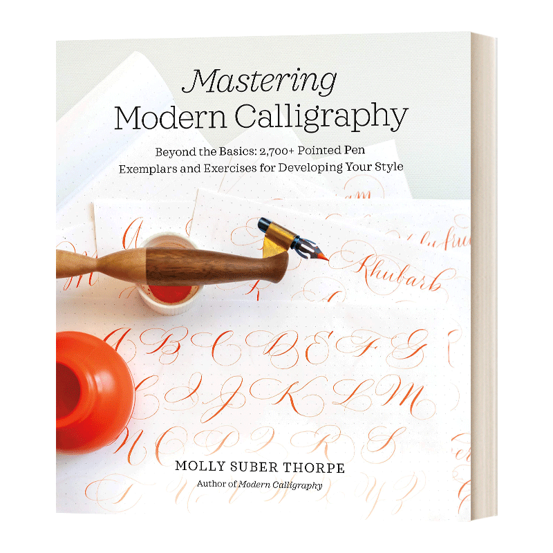 掌握现代书法 Mastering Modern Calligraphy 英文原版进口艺术知识读物 进口英语书籍