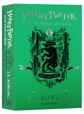 哈利波特与阿兹卡班的囚徒 斯莱特林平装版 英文原版小说 Harry Potter and the Prisoner of Azkaban JK罗琳 英文版进口英语书籍
