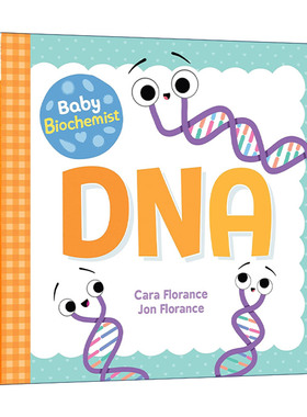 英文原版 Baby Biochemist DNA 宝宝智学园 生物化学家 STEM教育 儿童科普百科绘本 纸板书 英文版 进口英语原版书籍