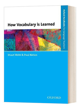 词汇是如何学习的 OHLT Oxford Handbooks for Language Teachers How Vocabulary Is Learned 英文原版考试复习用书 进口英语书籍