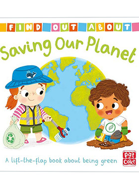 英文原版绘本 Find Out About Saving Our Planet 拯救我们的地球 儿童启蒙认知英语绘本 Find Out About系列 英文版 进口英语书籍