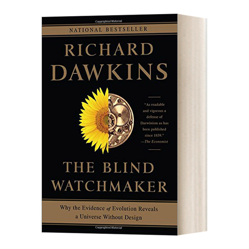 The Blind Watchmaker 盲眼钟表匠 生命自然选择的秘密 理查德·道金斯 自私的基因同作者 英文原版社科读物 进口英语书籍