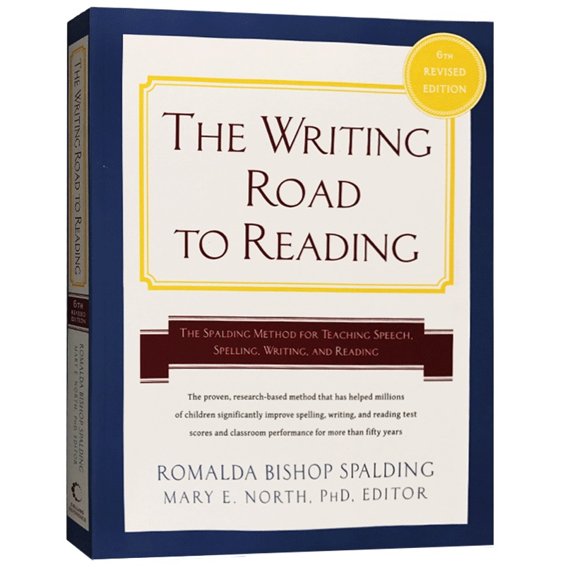 斯伯汀教学法 英语拼写拼读阅读写作学习 英文原版工具书  Writing Road to Reading  Spalding Method 英文版正版进口教材