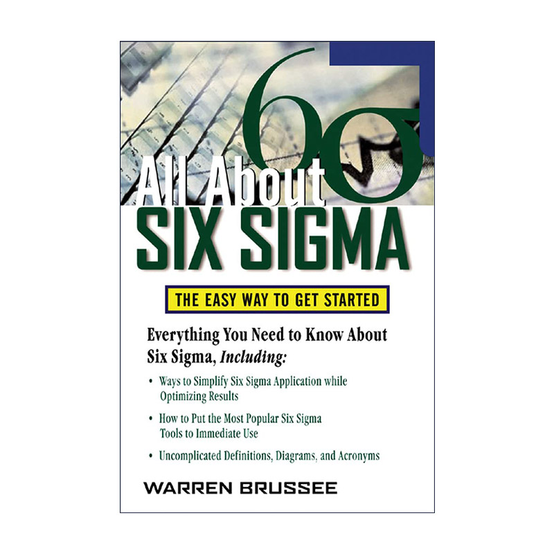 英文原版 All about Six Sigma 六西格玛快速入门 英文版 进口英语原版书籍