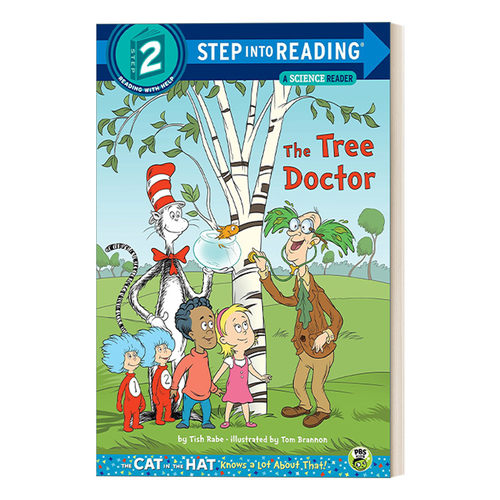 英文原版 Step into Reading 2 - The Tree Doctor Dr. Seuss/Cat in the Hat 树木医生 苏斯博士 英文版 进口英语原版书籍