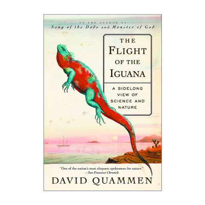 英文原版 The Flight of the Iguana 鬣蜥的飞行 科学与自然的侧视图 David Quammen 英文版 进口英语原版书籍