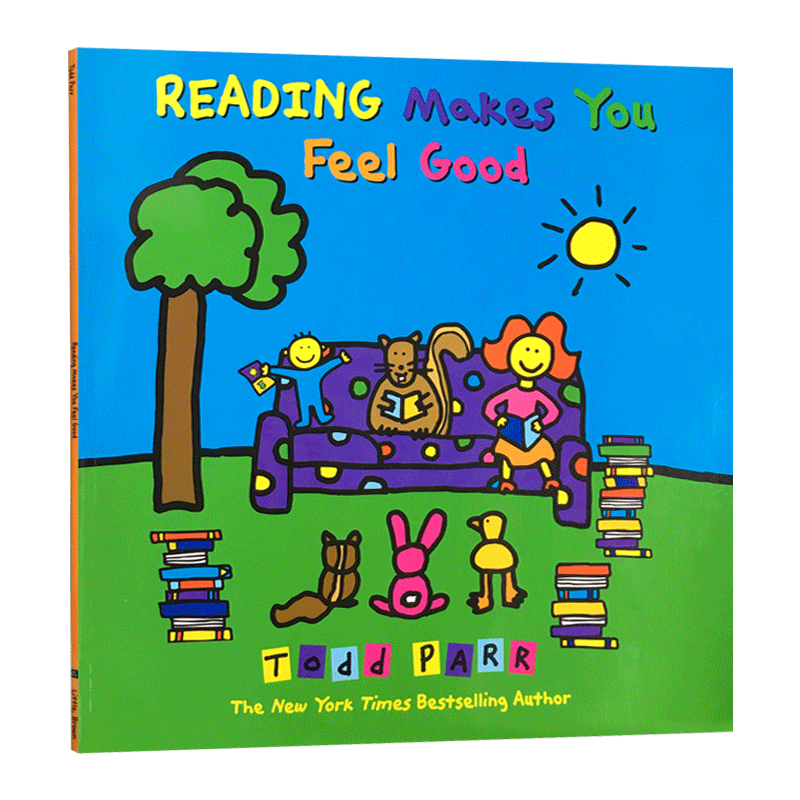 淘弟有个大世界 爱上阅读 Reading Makes You Feel Good 纽约时报畅销 英文原版儿童读物 进口英语书籍