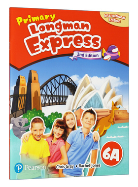 朗文PLE小学英语六年级上册 主课本 Primary Longman Express 6A 英文原版儿童教辅 进口英语书籍