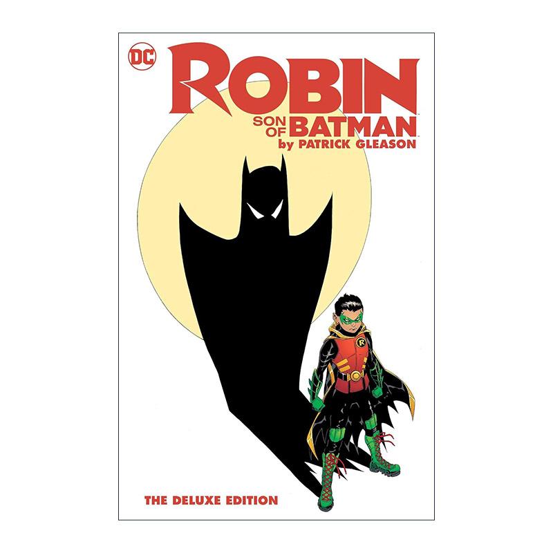 英文原版 Robin Son of Batman by Patrick Gleason 罗宾 蝙蝠侠之子 系列合集 豪华精装收藏版 DC漫画 英文版 进口英语原版书籍
