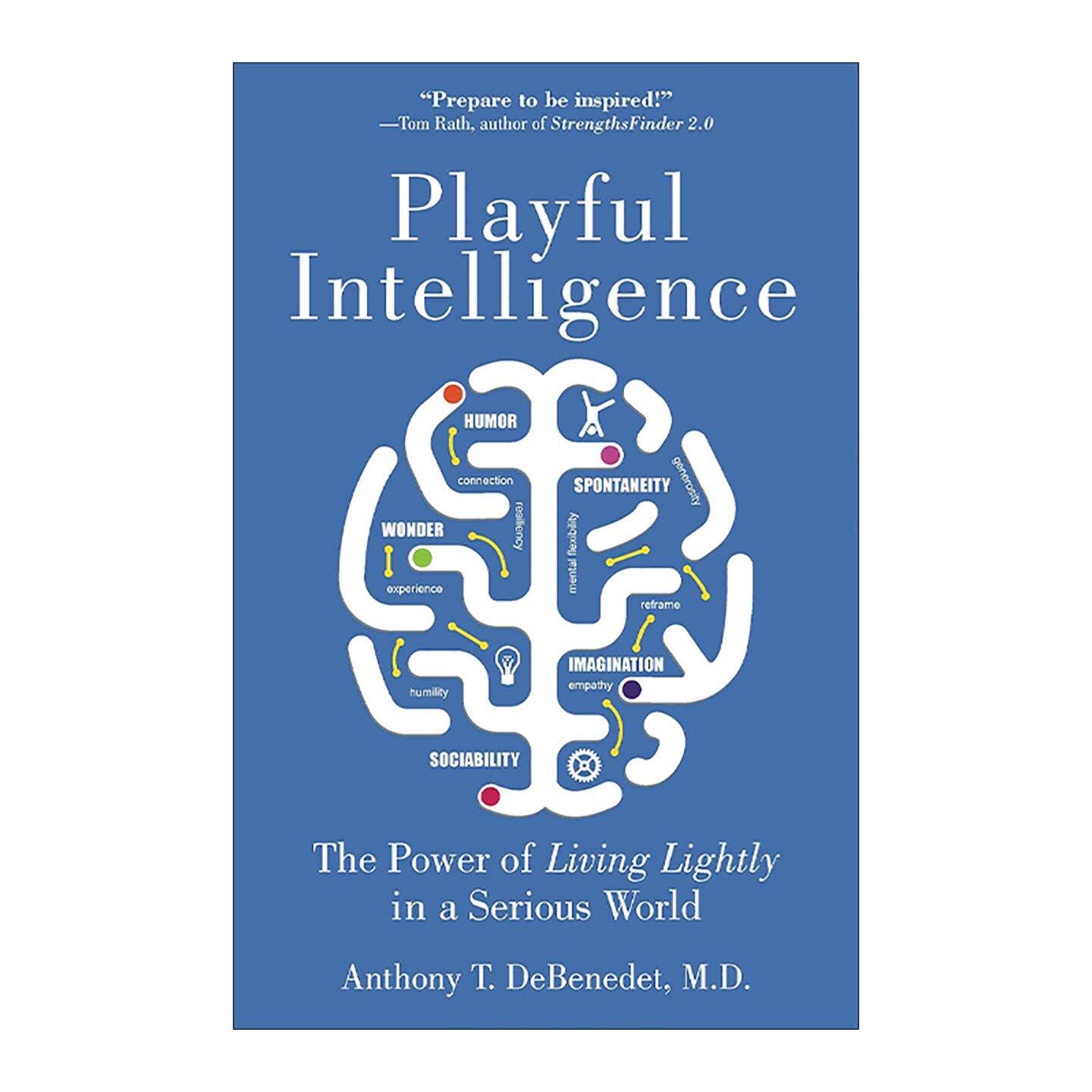 英文原版 Playful Intelligence 好玩的智慧 在严肃世界轻松生活的力量 亲子打闹游戏的艺术作者安东尼·迪本德 进口英语原版书籍