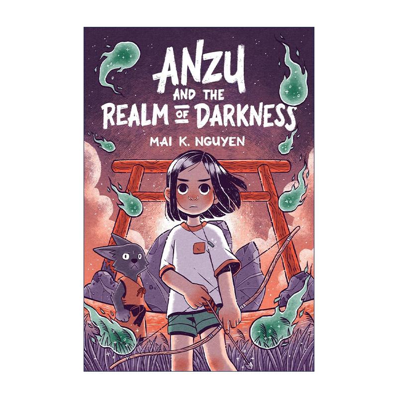 英文原版 Anzu And The Realm Of Darkness 黄泉守护者 奇幻漫画小说 英文版 进口英语原版书籍