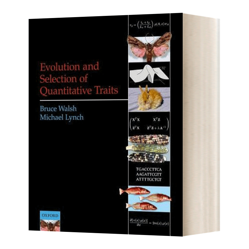 Evolution and Selection of Quantitative Traits 数量性状的演化与选择 精装 英文原版生命科学读物