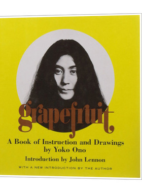 Grapefruit 葡萄柚 说明和图纸书 启发式艺术 小野洋子  精装