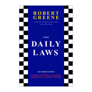 精装 Daily 关于权力 日常法则 英文原版 把控 Greene 英文版 Robert Laws 366条沉思录 战略和人性 书籍 进口英语原版 诱惑 The