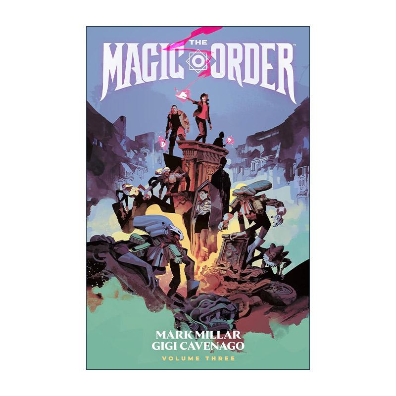 英文原版 The Magic Order Volume 3 魔法秩序 卷三 黑马漫画 同名Netflix网飞美剧原著 马克·米勒 英文版 进口英语原版书籍