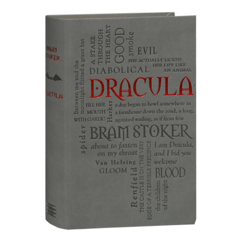 Dracula 德古拉 软精装皮质封面词云经典 Word Cloud Classics