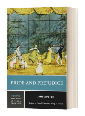 Pride and Prejudice 傲慢与偏见 诺顿文学解读系列 Norton Critical Editions 英文原版爱情小说 进口英语书籍