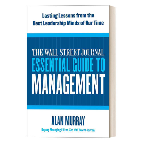 英文原版 Street Journal Essential Guide to Management 给忙碌者的极简管理学 管理的常识 英文版 进口英语原版书籍