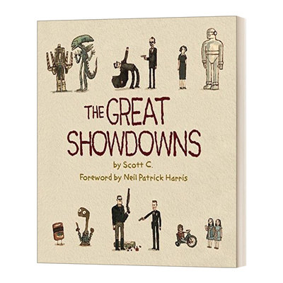 The Great Showdowns Scott Campbell的异想电影插画