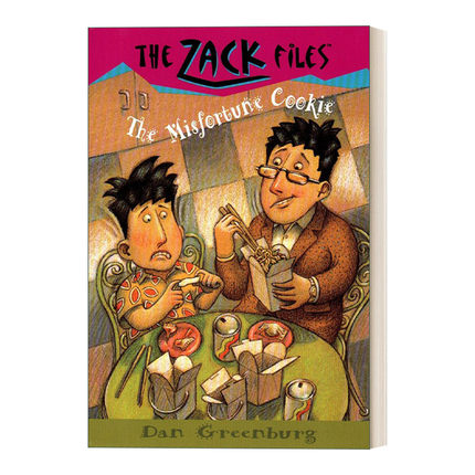 英文原版 The Zack Files 13 the Misfortune Cookie 札克档案系列13 儿童冒险章节桥梁书 Dan Greenburg 英文版 进口英语原版书籍