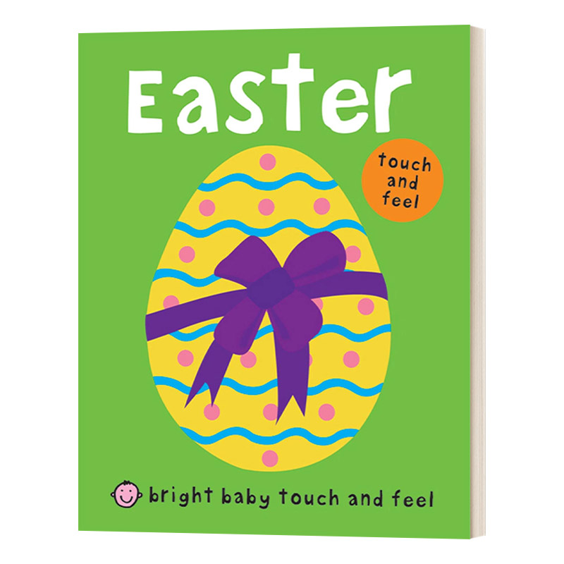 Bright Baby Touch and Feel Easter 复活节 宝宝幼儿童触摸书 纸板书