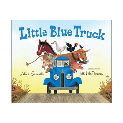 英文原版 Little Blue Truck 蓝色小卡车 精装绘本 英文版 进口英语原版书籍