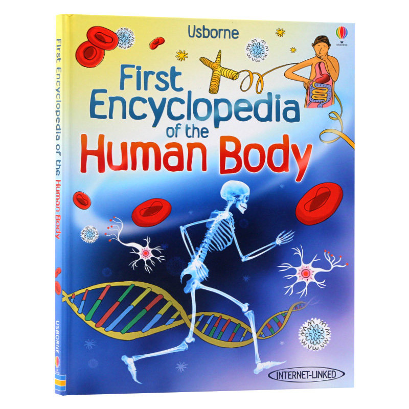 人体百科全书 first encyclopedia of the human body usborne 精装