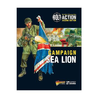 英文原版 Bolt Action Campaign Sea Lion 桌面战争兵棋 海狮计划 英文版 进口英语原版书籍